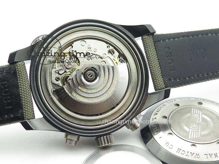 MIROTIME 0506 SunProtective Pilot Top Gun Miramar IWC388002 V6 1:1 Best Edition Ceramic Case On Nylon Strap A 7325